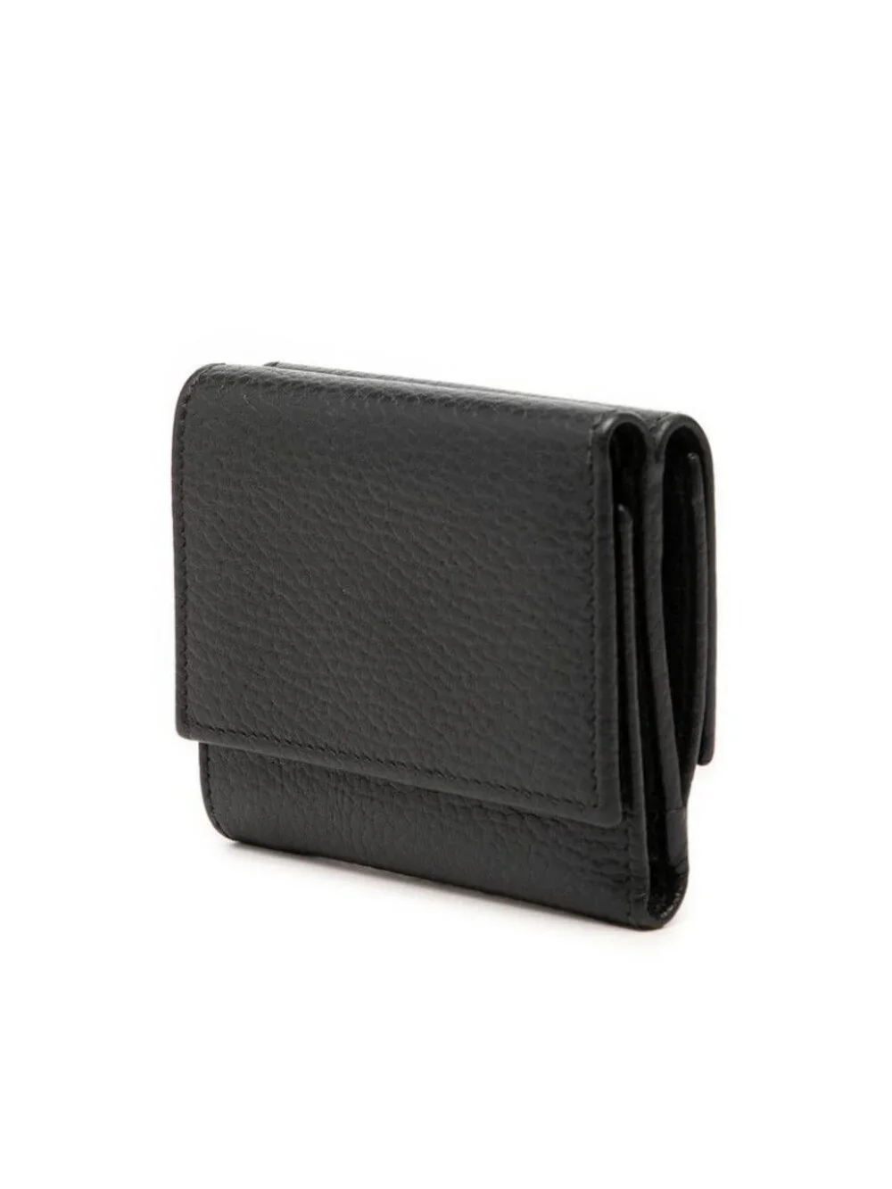 ★SOLD★ Gucci GG Marmont Trifold Wallet Compact Black Leather - Picture 2 of 8